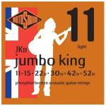 Encordado Rotosound Guitarra Acústica Cuerdas Jk11 Jumbo Kings 011