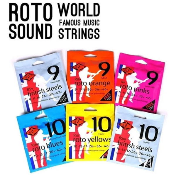 Encordado Rotosound Bajo Cuerdas Rotobass Rb40-5 040-125