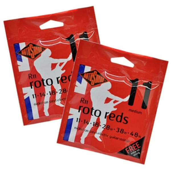 Encordado Rotosound R11 Guitarra Eléctrica Cuerdas 011-048