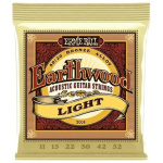 Encordado Ernie Ball 2004 Earthwood 011 Cuerdas Guitarra Acústica