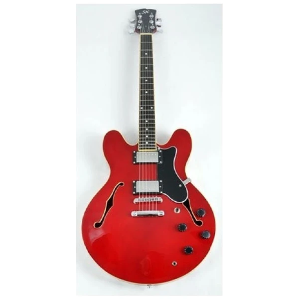 Guitarra Eléctrica Media Caja Sx Gg5/std Tipo 335