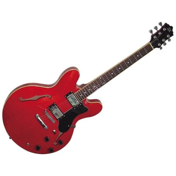 Guitarra Eléctrica Media Caja Sx Gg5/std Tipo 335