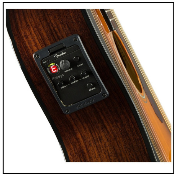 Guitarra Electroacústica Fender Cp140se Parlor C/ Estuche!