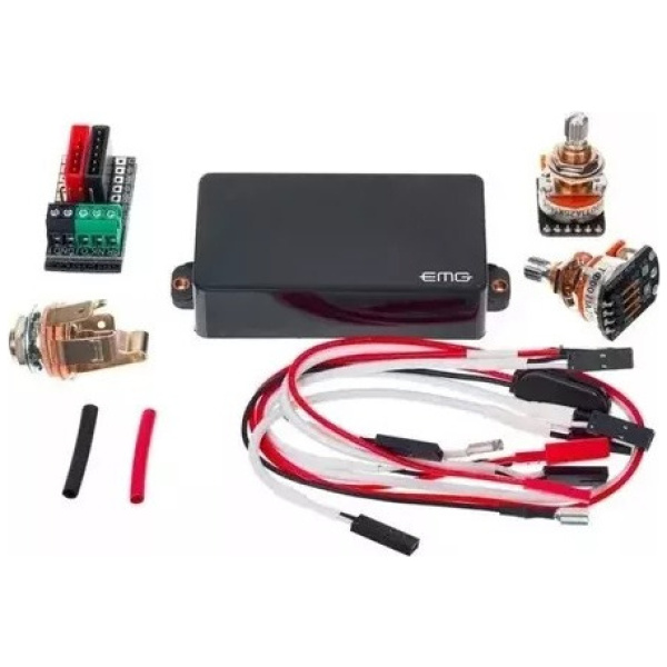 Microfono Activo Emg 85 Bk Humbucker Made In Usa Negro