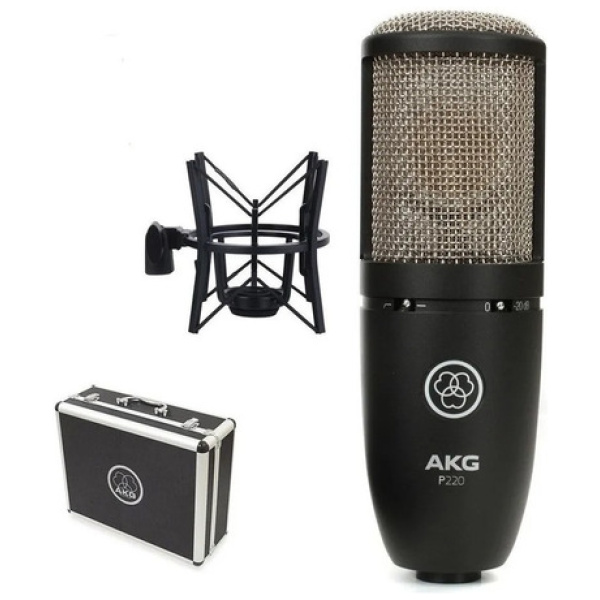 Microfono Condenser Akg P220 Condensador P/ Estudio