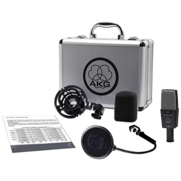 Micrófono Condenser Profesional Akg C414xls + Estuche