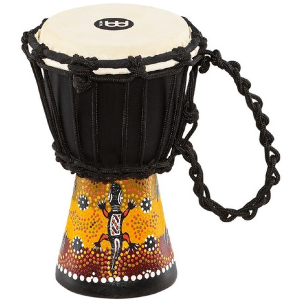 Mini Djembe Meinl Hdj7xxs 4'' 1/2 X 8'' Diseño Gecko