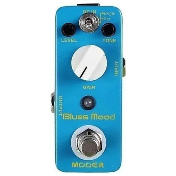 Mooer Pedal De Efecto P/ Guitarra Blues Overdrive Blues Mood