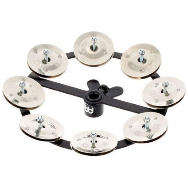 Pandereta Para Hihat Meinl 8 Sonajas De Acero Hthh1bk