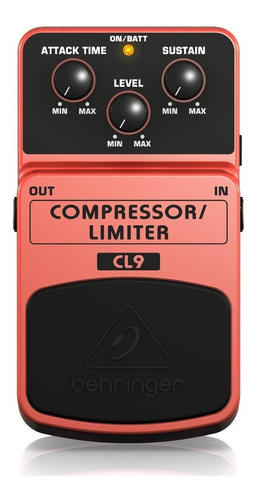 Cheeky Ringer Instrumen Pedal Behringer Cl9 Compresor Limitador | Blues Instrumentos