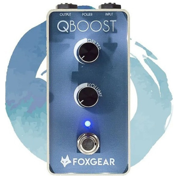 Pedal Boost Paramétrico Guitarra Foxgear Qboost