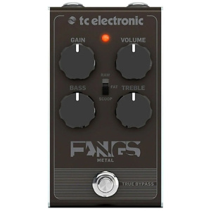 Pedal De Distorsión Tc Electronic Fangs Metal