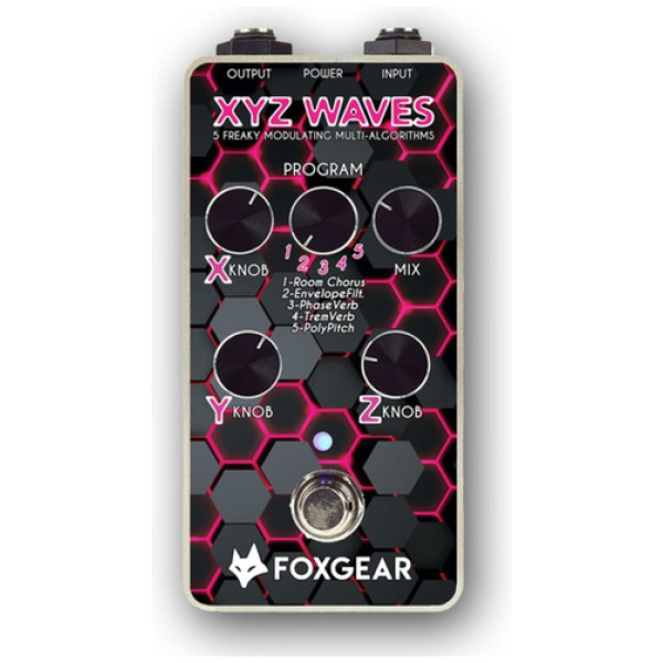 Pedal De Efectos De Modulación Foxgear Xyz Waves