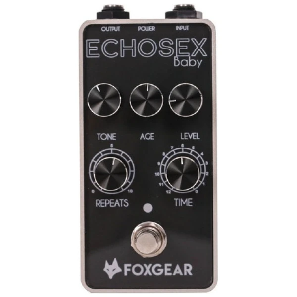 Pedal Delay Vintage De Cinta Foxgear Echosex Baby