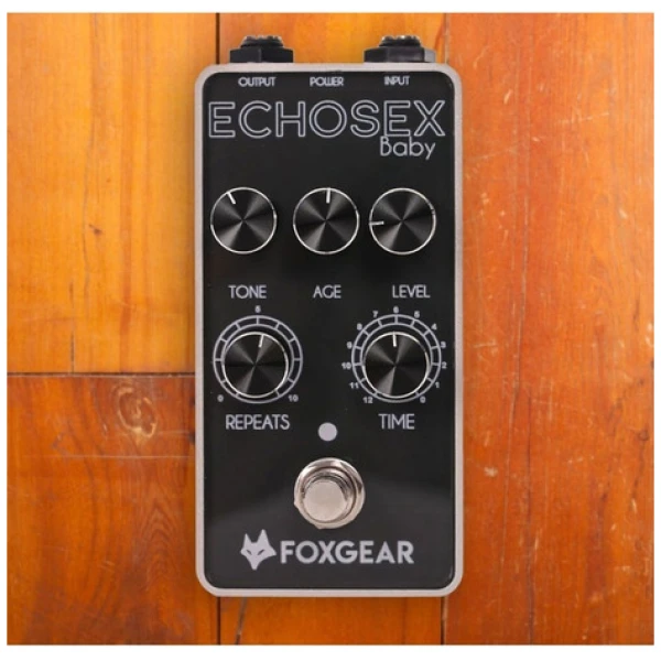 Pedal Delay Vintage De Cinta Foxgear Echosex Baby