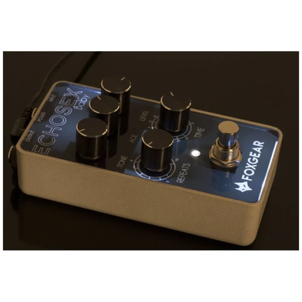 Pedal Delay Vintage De Cinta Foxgear Echosex Baby