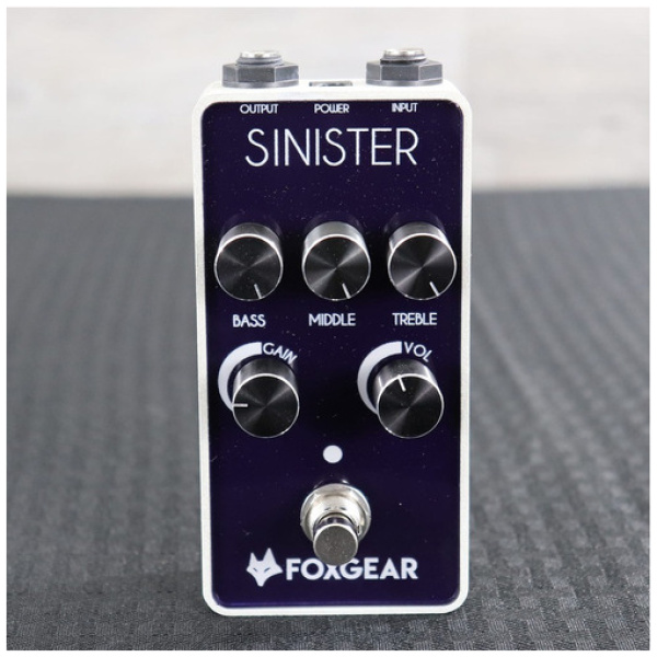 Pedal Distorsión Metal P/guitarra Foxgear Sinister