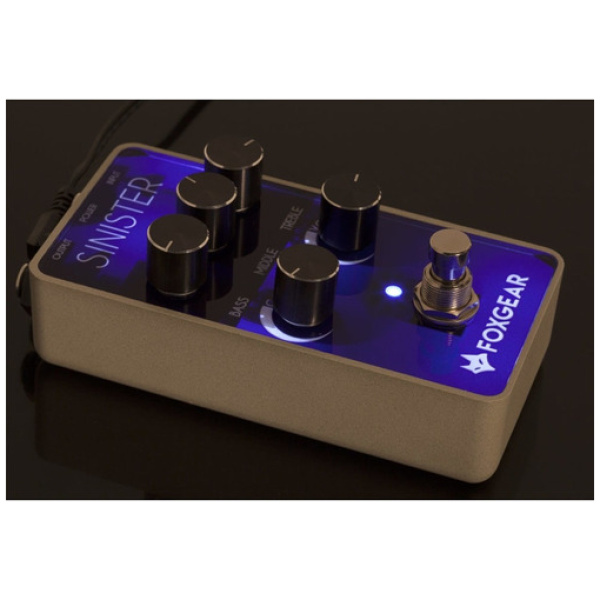 Pedal Distorsión Metal P/guitarra Foxgear Sinister