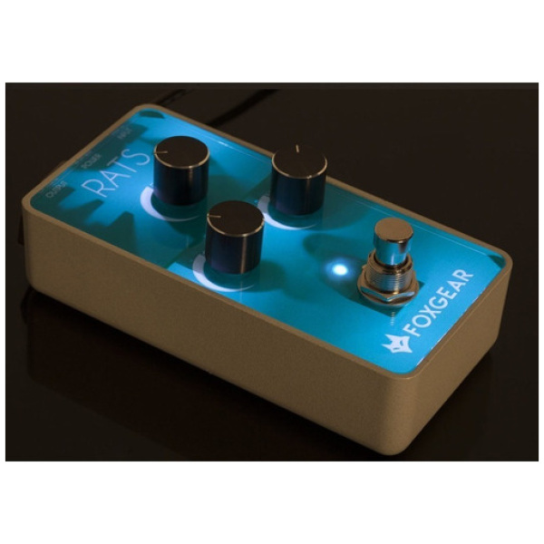 Pedal Distorsión P/ Guitarra Foxgear Rats