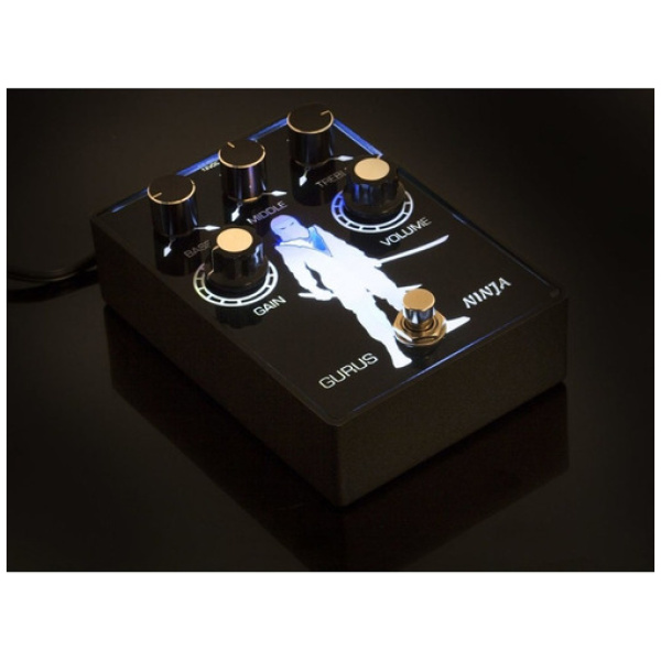 Pedal Distorsión Valvular Alto Voltaje Gurus Ninja