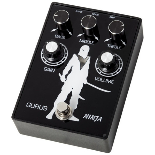 Pedal Distorsión Valvular Alto Voltaje Gurus Ninja