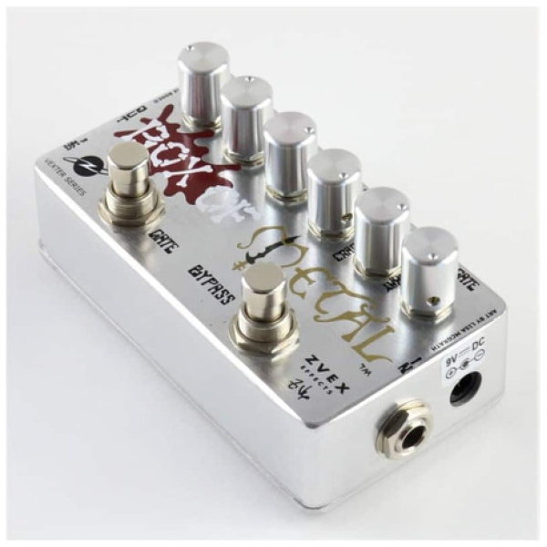 Pedal Distorsión Zvex Box Of Metal Hand Painted