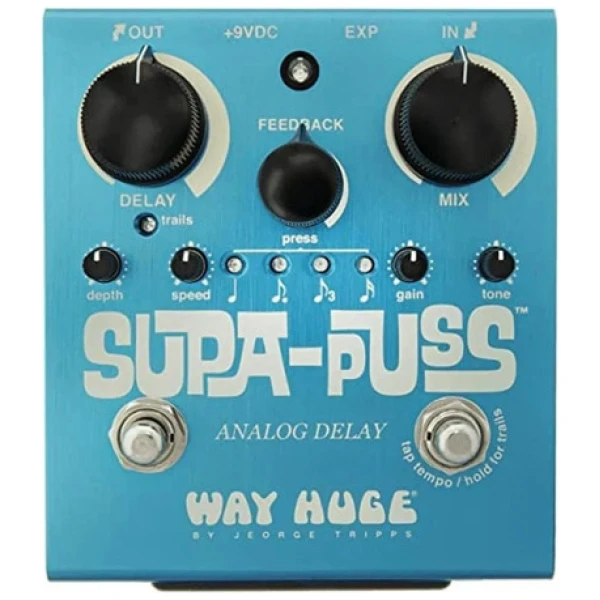 Pedal Dleay C/tap Tempo Way Huge Supa Puss Whe707