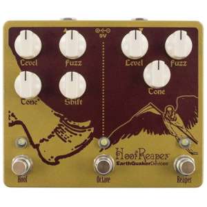Pedal Earthquaker Hoof Reaper Double Fuzz W/octave