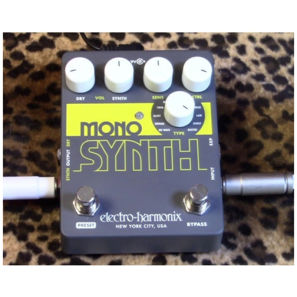 Pedal Electro Harmonix Guitar Mono Synth Guitar Synthesizer
