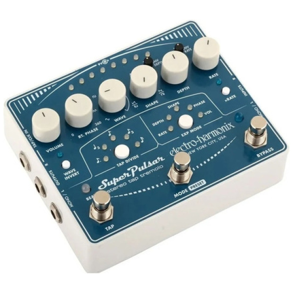 Pedal Electro Harmonix Super Pulsar Trémolo Analógico