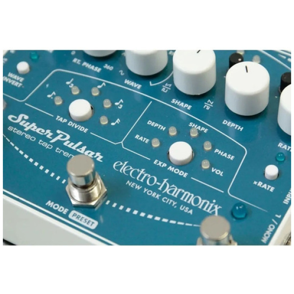 Pedal Electro Harmonix Super Pulsar Trémolo Analógico