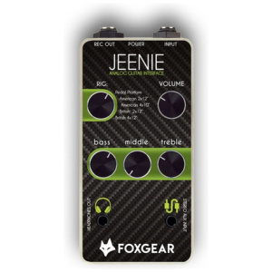 Pedal Interfaz P/guitarra Simulador Ampli Foxgear Jeenie