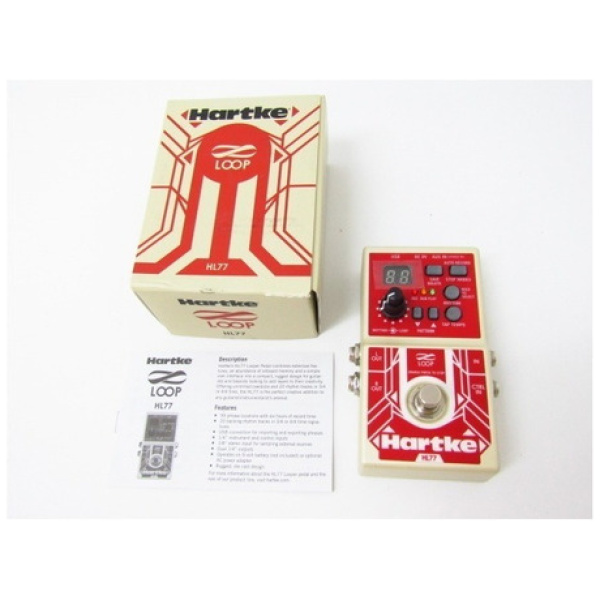Pedal Looper Simil Rc5 / Hartke Hl77