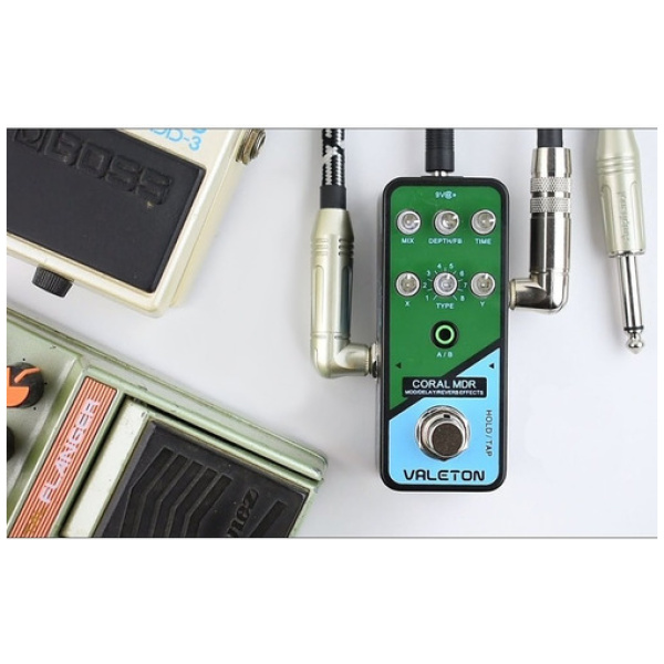 Pedal Modulación Digital Valeton Crl8 Coral Mode Ii