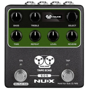 Pedal Multi Delay Nux Ndd7 Tape Echo