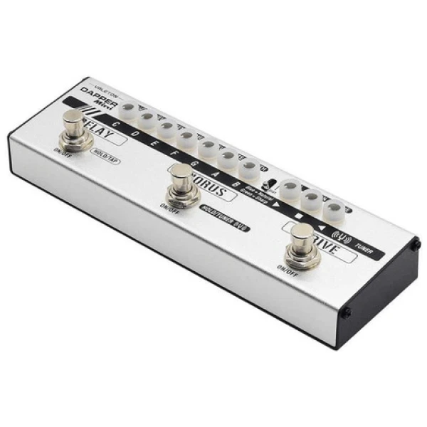 Pedal Multi Fx Valeton Mes-1 Mes1 Dapper Mini Strip