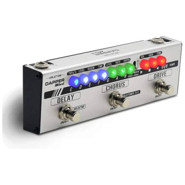 Pedal Multi Fx Valeton Mes-1 Mes1 Dapper Mini Strip