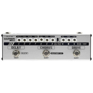 Pedal Multi Fx Valeton Mes-1 Mes1 Dapper Mini Strip