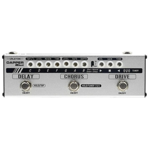 Pedal Multi Fx Valeton Mes-1 Mes1 Dapper Mini Strip