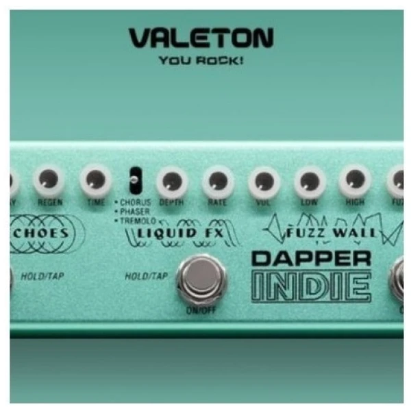 Pedal Multi Fx Valeton Ves-5 Ves5 Dapper Indie Strip
