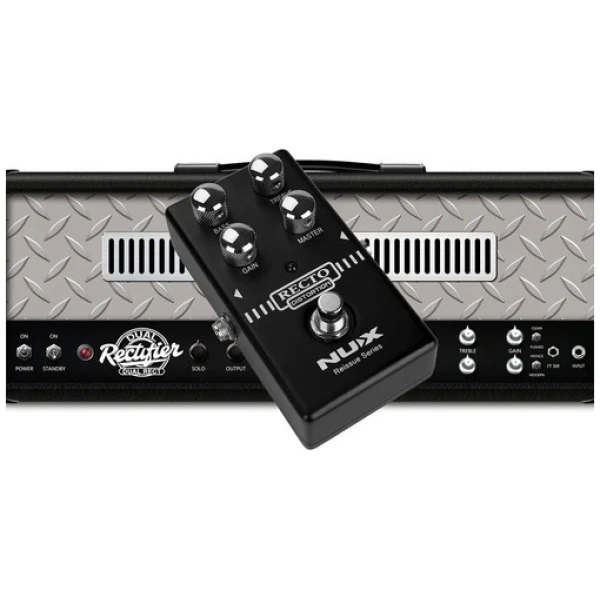 Pedal Nux Recto Distortion Para Guitarra