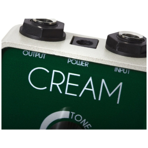 Pedal Overdrive Vintage Guitarra Foxgear Cream