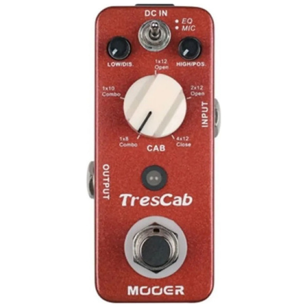 Pedal Para Guitarra Mooer Trescab Simulador De Altavoz