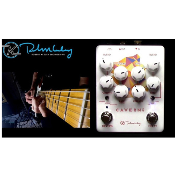 Pedal P/guitarra Keeley Caverns Delay Reverb V2