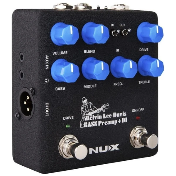 Pedal Preamp + Di Nux Nbp-5 Melvin Lee Davis Para Bajo