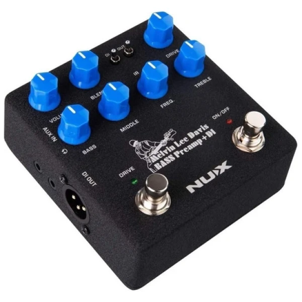 Pedal Preamp + Di Nux Nbp-5 Melvin Lee Davis Para Bajo