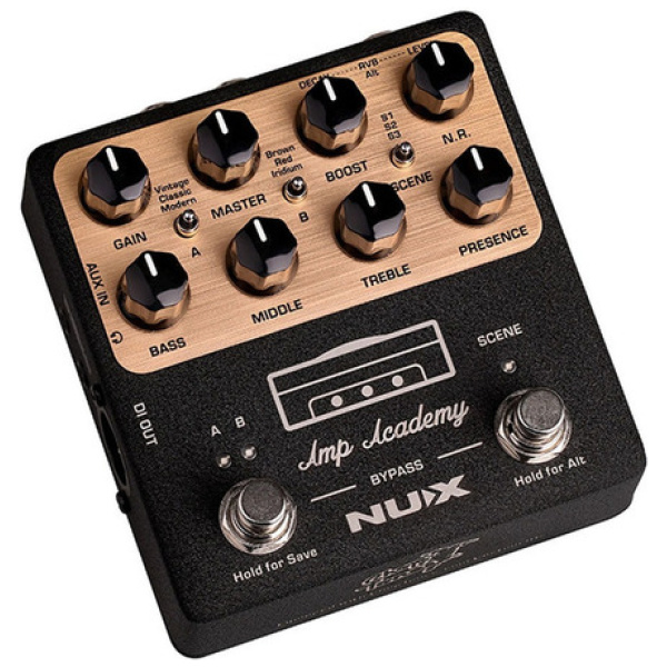 Pedal Simulador De Ampli P/guitarra Nux Ngs6 Amp Academy