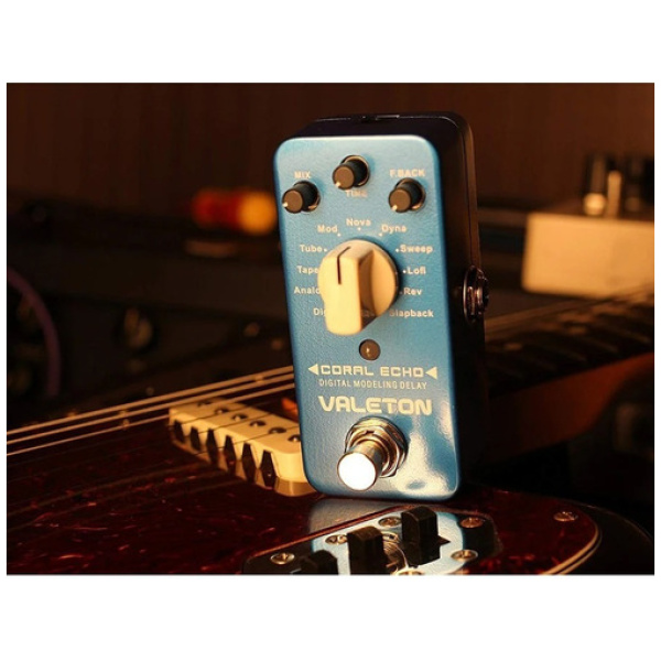 Pedal Valeton Cdl3 Coral Echo 11 Tipos De Delay