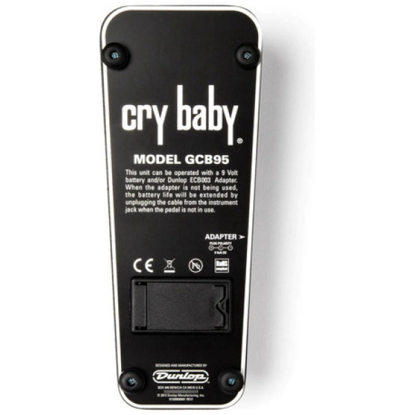 Pedal Wah Jim Dunlop Gcb-95 Gcb95 Jsd Cry Baby Original