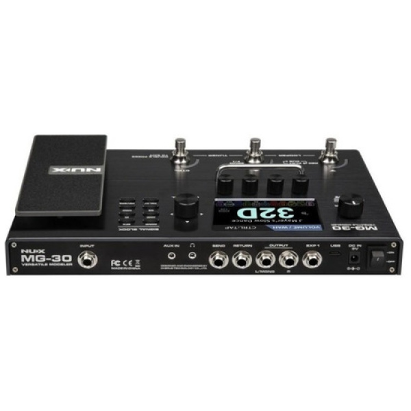 Pedalera Multiefecto Nux Mg30 Fx Loop Pedal